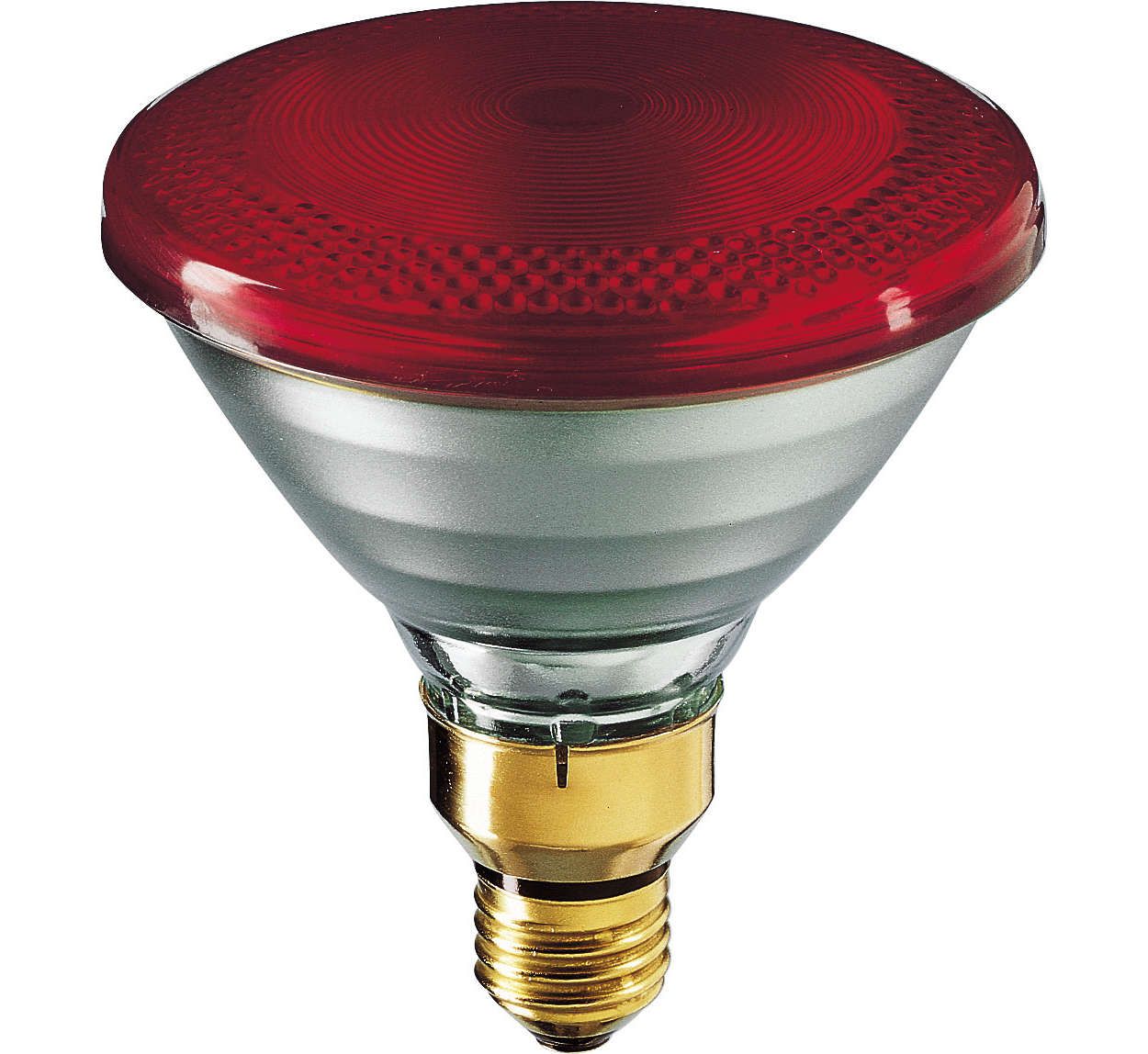 Philips PAR38 IR 175W E27 Red - 12898015
