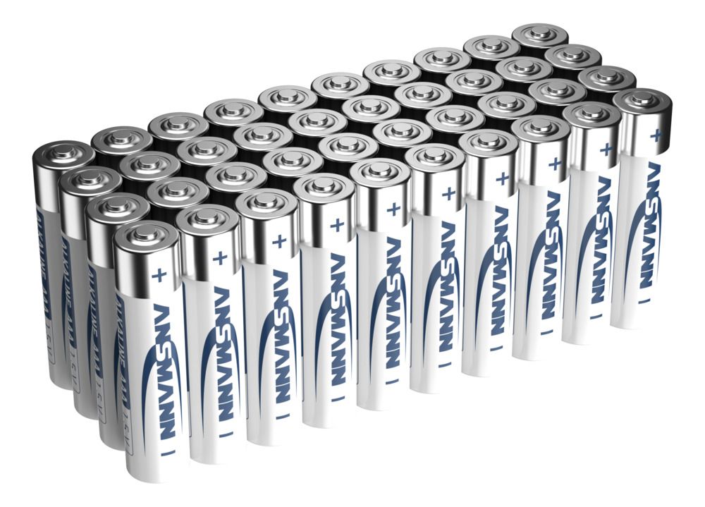 Ansmann AAA Alkaline Batterijen - 40 stuks