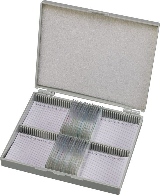 Bresser Microscooppreparaten Biologie - 50 Stuks