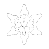 Nordwik Emporte-pièce flocon de neige Moyen
