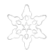 Nordwik Emporte-pièce flocon de neige Moyen