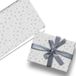 Glick Luxe Kerst Gevouwen Wrap (3 Vellen) Sneeuwbank Kerst Inpakpapier