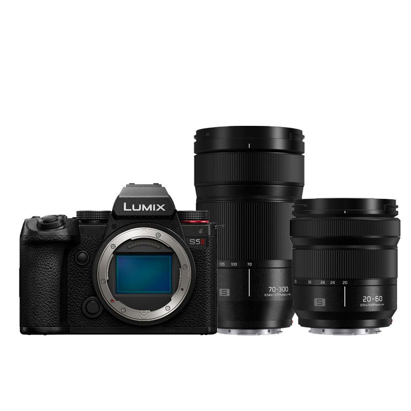 Panasonic Lumix DC-S5 II + 20-60mm & 70-300mm Lens Kit
