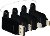 Vision TC-MULTIHDMI/BL Adapter mDP/DP/mHDMI/USB-C naar HDMI Zwart