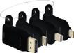 Vision TC-MULTIHDMI/BL Adapter mDP/DP/mHDMI/USB-C naar HDMI Zwart
