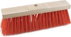 Sorex Bezemkop - straatbezem - hard - kunststof haren - 32 cm - tuin bezem