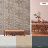 A.S. Création Marrakech Behang - Vliesbehang - Beige Grijs Zwart - 10.05m x 0.53m