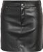 Noisy May NMKATE NW PU SKIRT NOOS Femme Mini-jupe - Noir - M