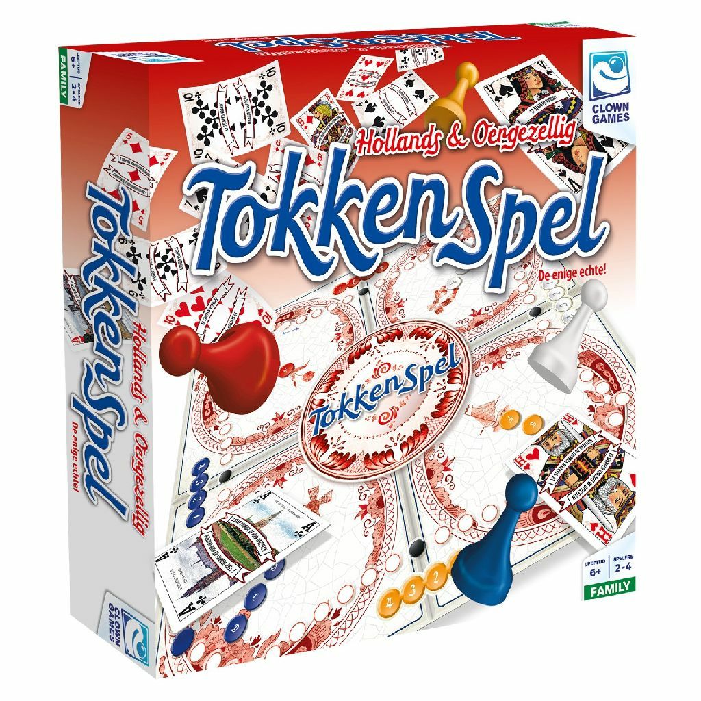 Clown Games Tokkenspel - Board Game for 2-6 Players - Party Game - Ages 6+