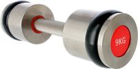 HMS Chroom Dumbbell Set - 2 x 9 kg