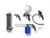 FIAC 8-delige compressoraccessoireset incl. opblaaspistool, 3 adaptersproeiers en slang, blaaspistool, waspistool, lakpistool