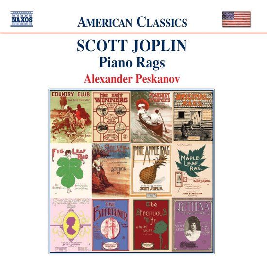 Outhere Naxos Alexander Peskanov - Scott Joplin: Piano Rags (CD)