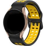 Samsung Bracelet sport carré Samsung Galaxy Watch 7 - 44mm (noir/jaune)