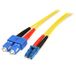 StarTech.com 1m Single-Mode Duplex Fiber Optic Cable - LC to SC