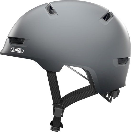 Abus Scraper 3.0 Fietshelm - Concrete Grey - Maat M (54-58 cm)