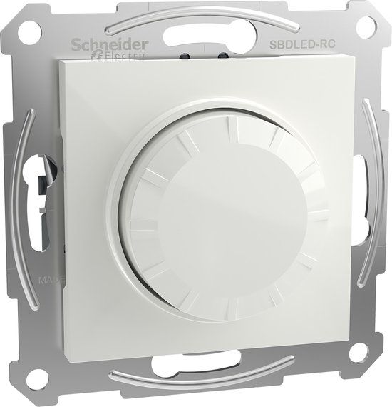 Schneider Electric Asfora - LED Draaidimmer - 0-370W - Wit - Inbouw - EPH6870121D