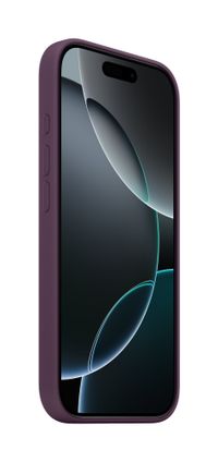 Apple iPhone 16 Pro Silicone Case with MagSafe - Plum Purple