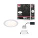 Paulmann 94872 LED inbouwlamp 3-step-dim Cole IP44 rond 88mm Coin 6W 470lm 230V 2700K wit