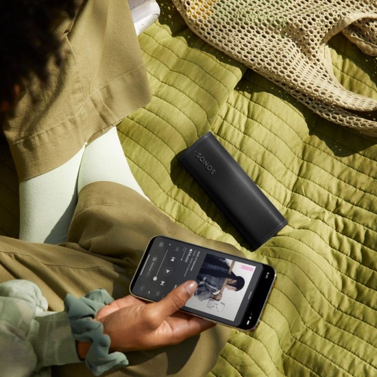 Sonos Roam 2 - Draadloze stereoluidspreker - Zwart