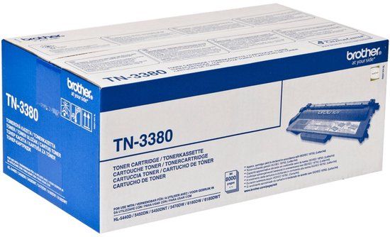 Brother TN-3380 Toner Cartridge - Black - High Capacity