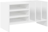 vidaXL Meuble de rangement Blanc 78,5 x 35 x 45 cm Bois traité