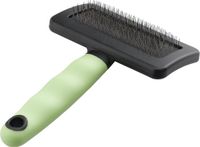Ferplast Slickerborstel Kat Lime&Zwart - Kattenvachtborstel - Large