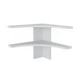 Vicco Hoekplank "Roman", wit, 43,5 x 37 cm
