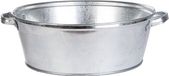 Esschert Design Jardinière en zinc - Argenté - 9L - 36x14cm