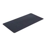 MOTIONTEX Trainingsmat voor hometrainer, hometrainer, loopband, fitnessapparatuur, vloerbescherming voor thuis, 61 x 121,9 cm, zwart