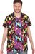 Fiestas Guirca 80's shirt zwart volwassenen maat L
