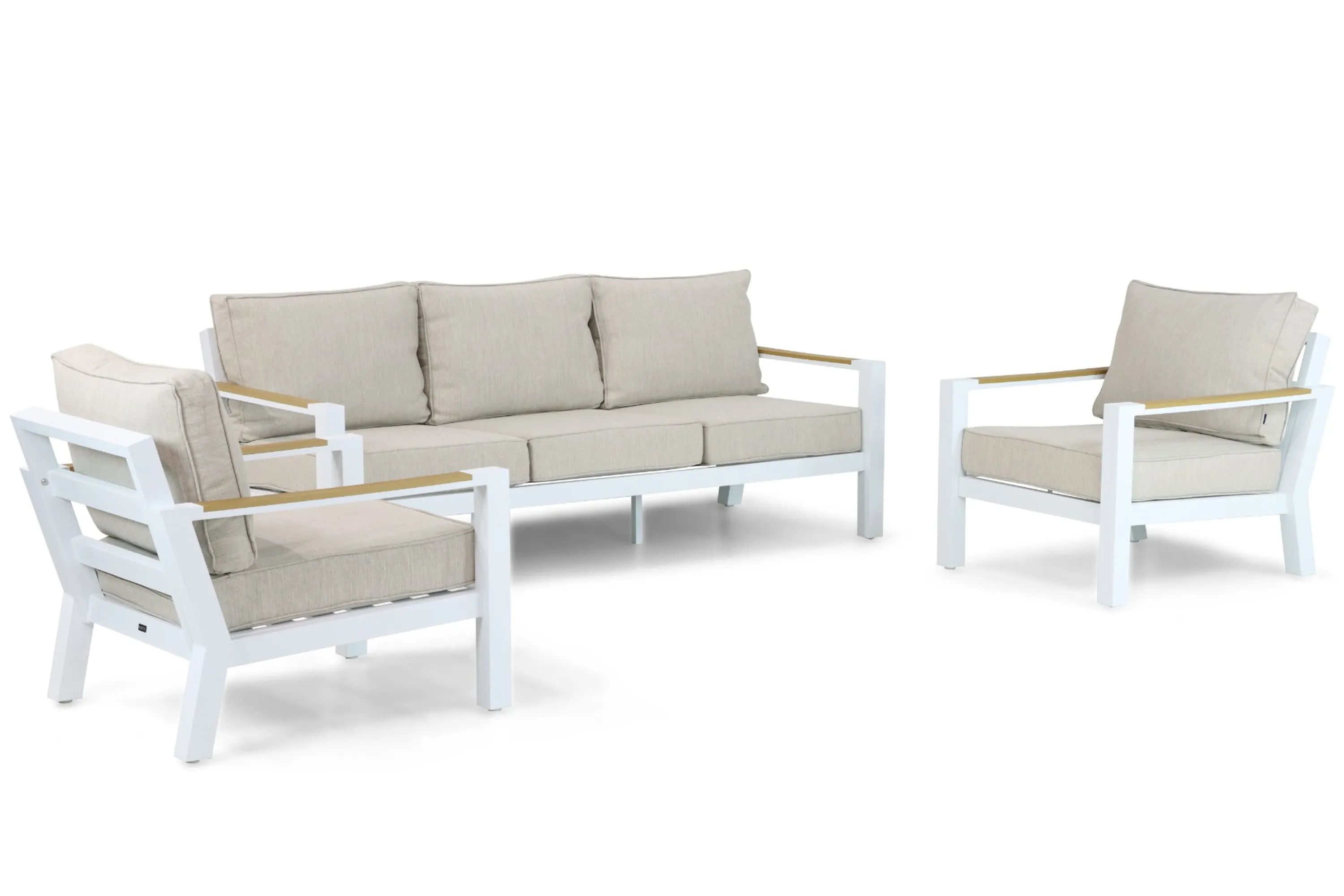 Lifestyle Garden Furniture Lifestyle Bilbao stoel-bank loungeset 3-delig