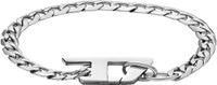 Diesel DX1496040 Steel Armband Heren - Zilverkleurig