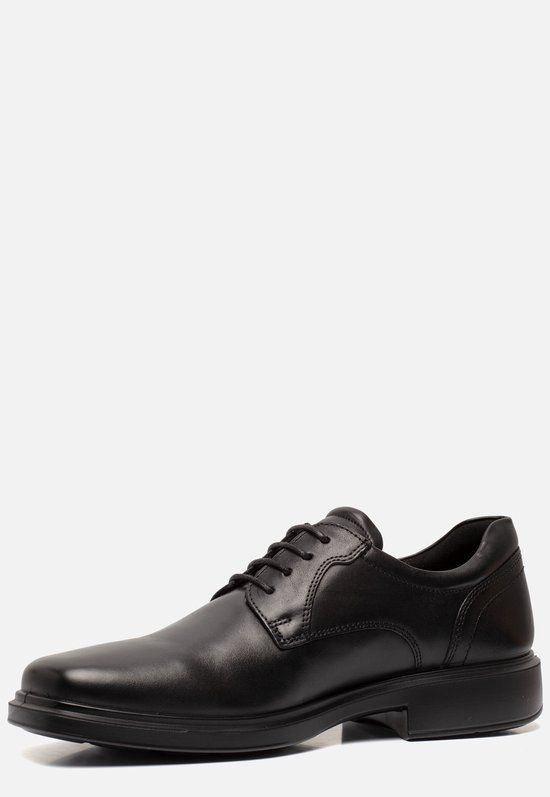 ECCO HELSINKI 2 Schoenen Mannen Zwart Leer Maat 41