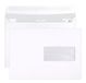 Clairefontaine 103425C - Doos 500 Witte Enveloppen C5-162x229 - Zelfklevend