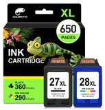 HP Cartouches d'encre 27 XL et 28 XL, 2 pièces, noir et couleur