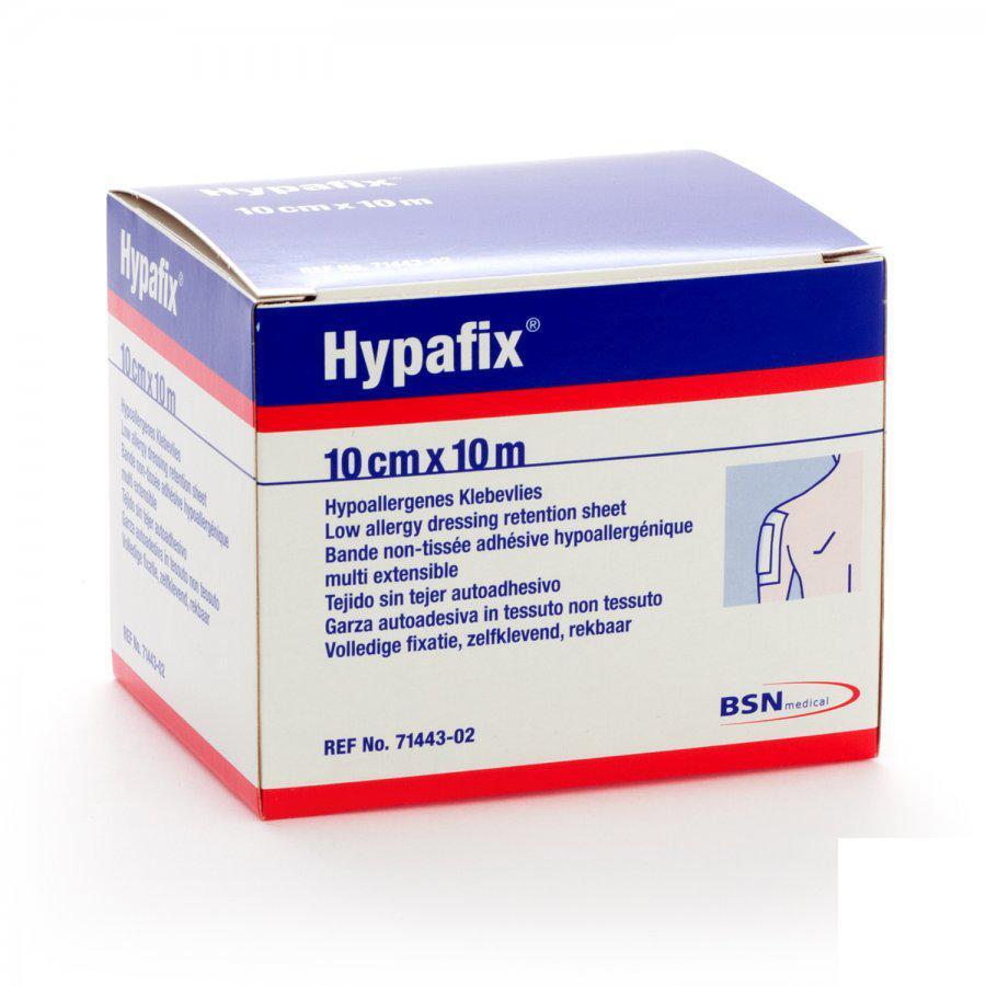 Hypafix 10 cmx 10 m 1 stuks