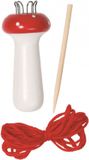 Merkloos Punniken set/punnikset - met naald en wol - paddenstoel - knutselen - creativiteit