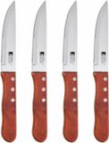 Bergner BBQ Messenset Roestvrij staal (4 stuks)