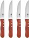 Bergner BBQ Messenset Roestvrij staal (4 stuks)