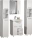VCM Lisalo L set de meubles de salle de bain 5 pièces