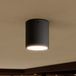 Lucande plafonniers LED Meret, rond, anthracite, métal