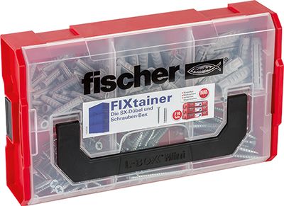 Fischer FIXtainer - Schroefkit - 210 stuks