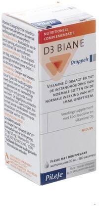 PiLeJe D3 Biane Druppels 20 ml