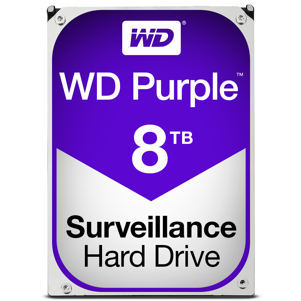 Western Digital Purple 8TB 3.5 inch SATA III HDD - WD80PUZX