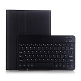 ZAORUN Tablet PC Toetsenbord A102 Compatibel voor iPad 10,2 inch Ultradun afneembaar Bluetooth toetsenbord lederen hoesje met standfunctie (zwart) (Kleur: roségoud)