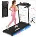 bez marki Elektrische loopband fitness met 12 trainingsprogramma's voor thuisgebruik.