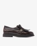 VIA VAI Fae Luca Loafers Dames - Leer - Bruin - Maat 38