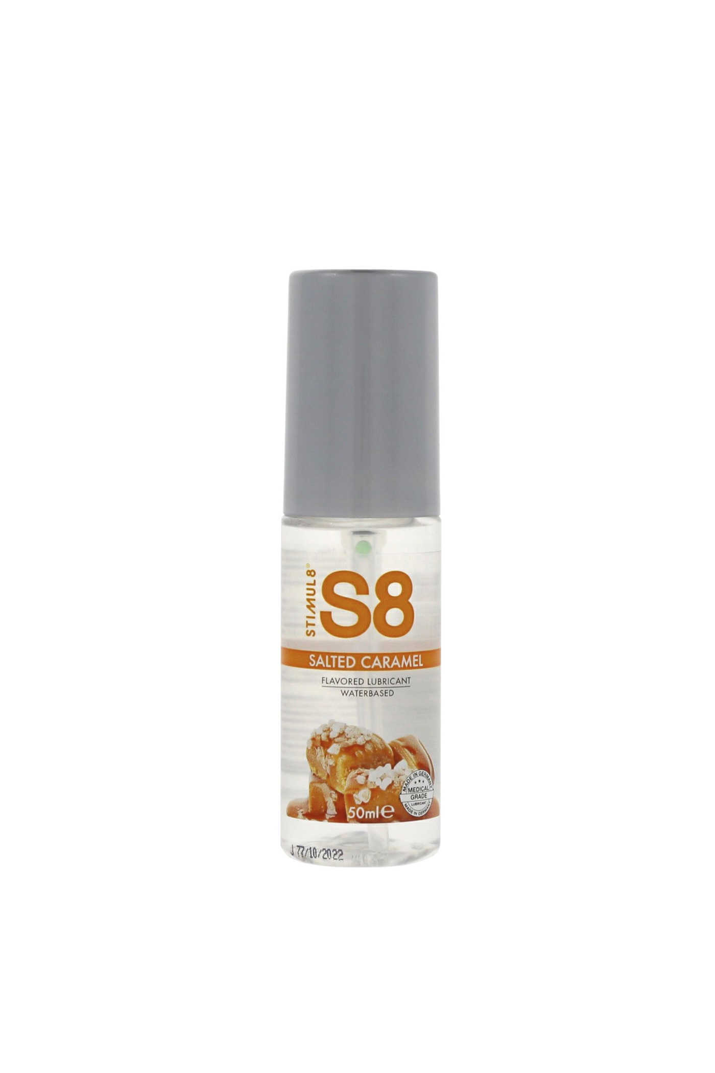 Stimul8 Eetbaar Glijmiddel Flavored Lube Salted Caramel - 50ml