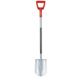 WOLF-Garten ASP-D Spade - D-handle - Steel - Red/Stainless Steel - 123cm