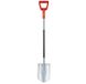 WOLF-Garten ASP-D Spade - D-handle - Steel - Red/Stainless Steel - 123cm